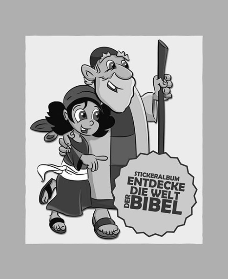 Stickerset: <br>5 Bibelsticker-Tütchen mit je 5 Stickern
