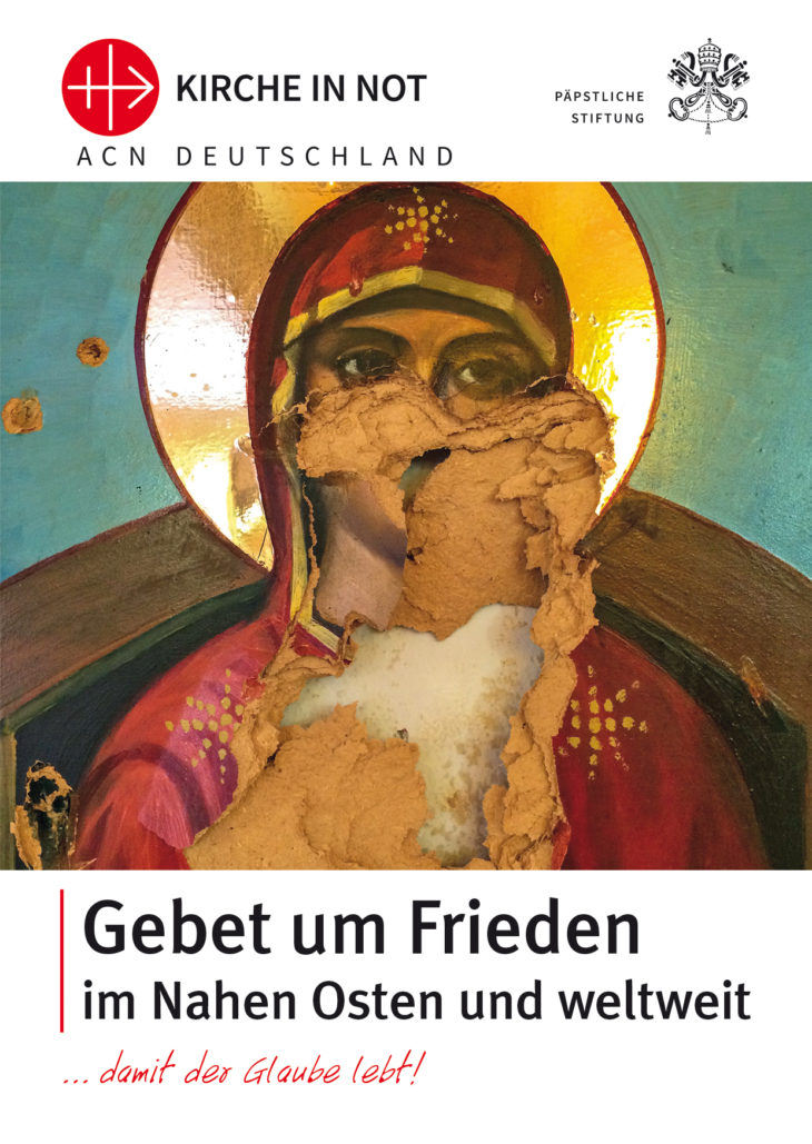 Gebetskarte um Frieden im Nahen Osten und weltweit