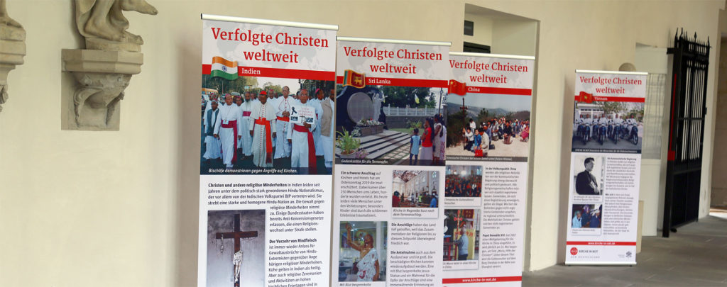 Wanderausstellung „Verfolgte Christen weltweit“