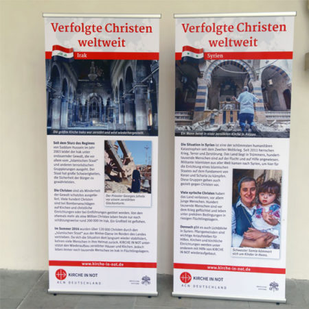 Wanderausstellung „Verfolgte Christen weltweit“