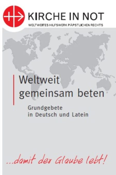 Faltblatt ``Weltweit gemeinsam beten``