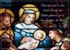 Neun christliche Weihnachtskarten im Set