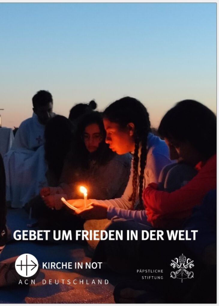 Gebet um Frieden in der Welt