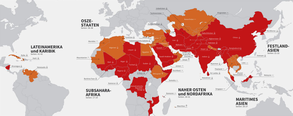 Studie „Religionsfreiheit weltweit 2023“