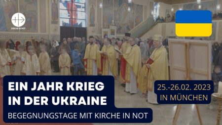 Gebets- und Informationstage zum ersten Jahrestag des Ukrainekrieges