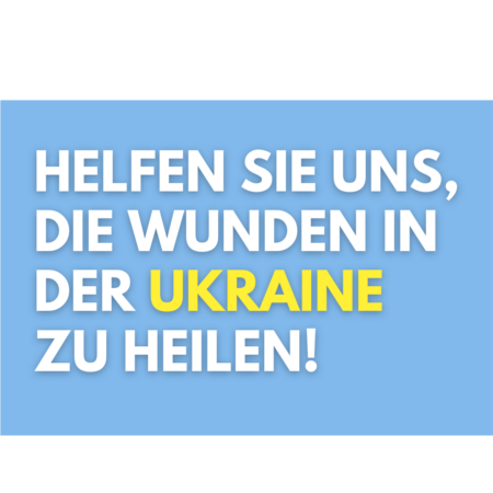 Lassen Sie die Menschen in der Ukraine nicht im Stich!