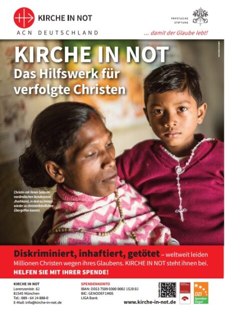 Plakat Christenverfolgung
