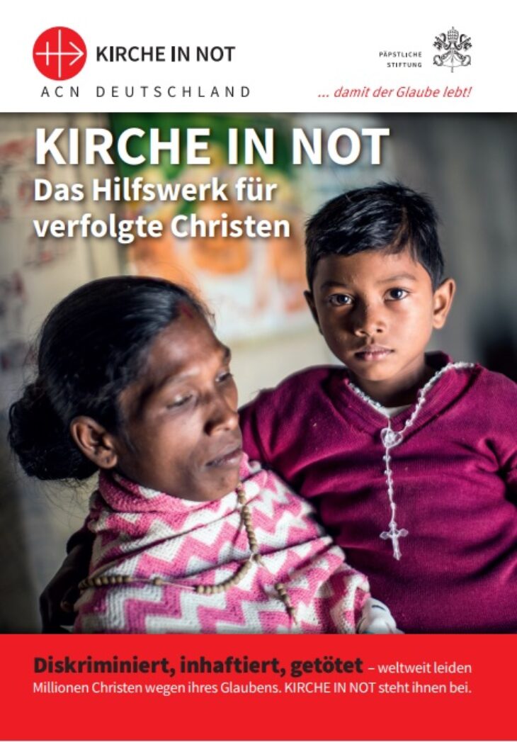 Flyer Christenverfolgung - Informationsmaterial und Gebete