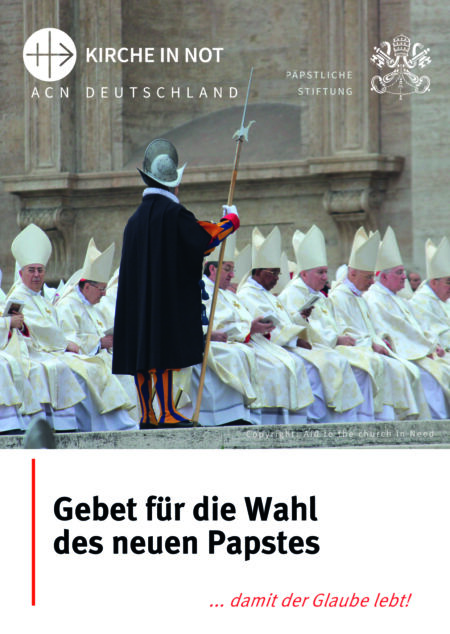 Gebet für die Wahl des neuen Papstes