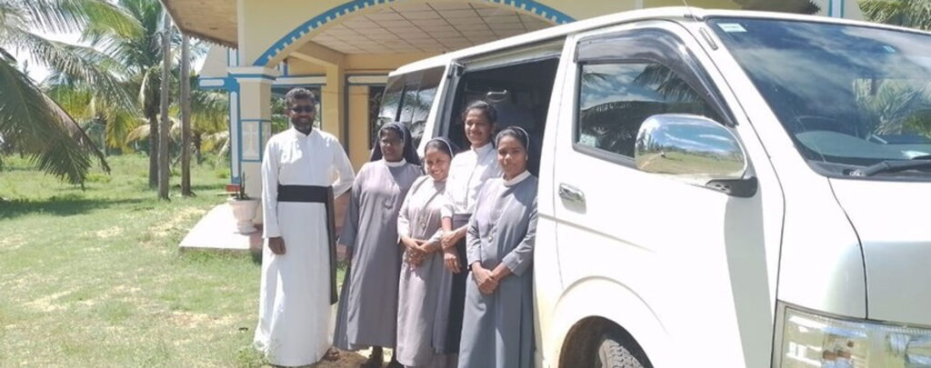 Sri Lanka: Ein Kleinbus für die Seelsorge